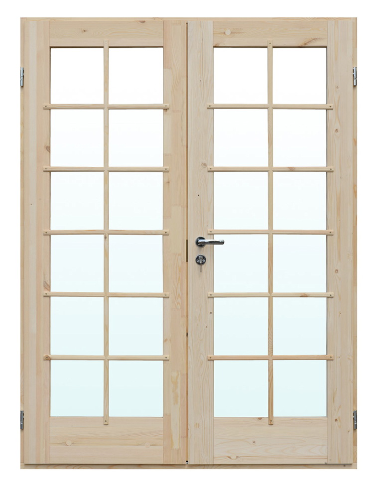 gartenhaus tuer holztuer universaltuer doppeltuer vollglas