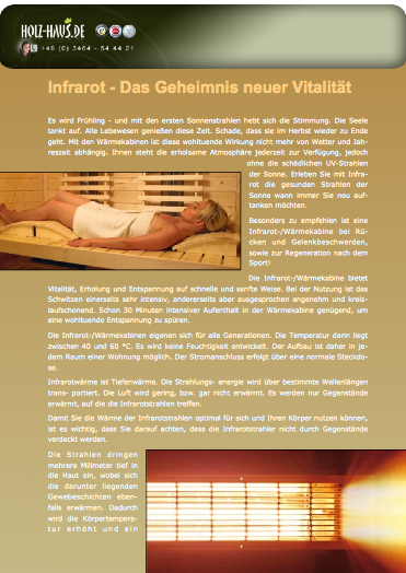 Sauna infrarot vor und nachteile